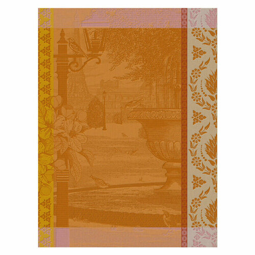 Полотенце кухонное Jacquard Francais Jardin Parisien Orange 60x80 см 4000₽