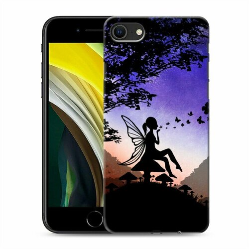 Дизайнерский силиконовый чехол для Iphone SE 2020 Фантастические силуэты дизайнерский силиконовый чехол для xiaomi redmi 9 фантастические силуэты