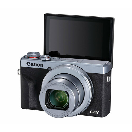Компактный фотоаппарат Canon POWER SHOT G7 X IIl (SILVER), серебристый