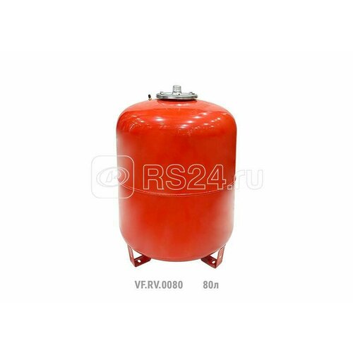 Бак расширительный вертикальный RV 80л с мал ножками 8штпал красн VALFEX VF RV0080 9963₽