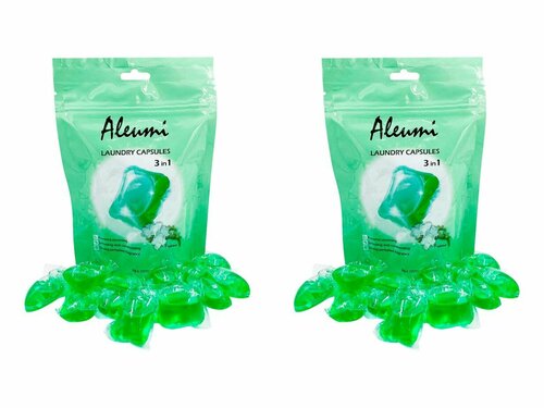 ALEUMI Капсулы для стирки Freesia 3 в 1, 10 шт, 2 уп.