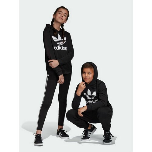 Худи adidas, размер 15/16Y [METY], черный толстовка adidas размер 15 16y [mety] синий