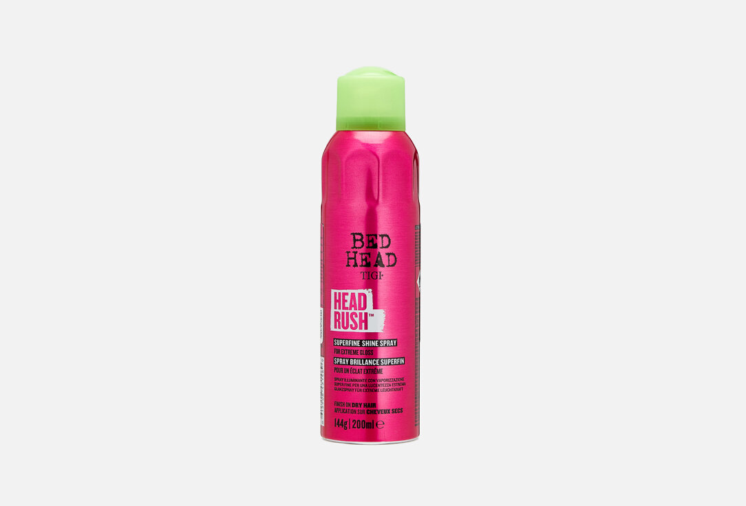 Спрей для придания блеска TIGI Bed Head, Headrush 200мл