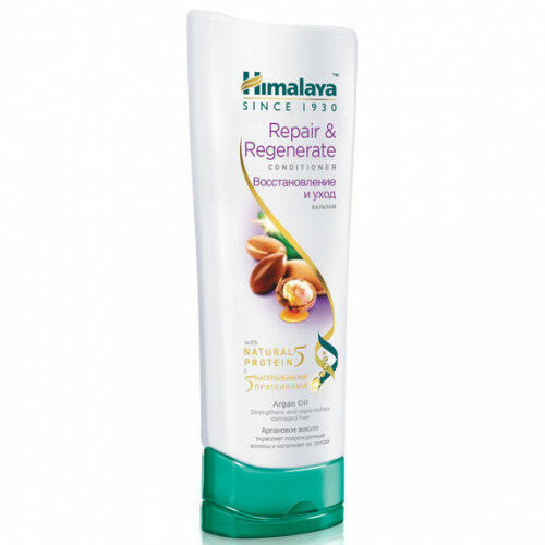 Protein Conditioner REPAIR & REGENERATE, Himalaya (Бальзам восстановление И уход, Хималая), 200 мл.