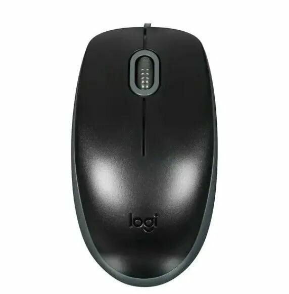 Мышь проводная LOGITECH M110 Silent Black (910-005502)