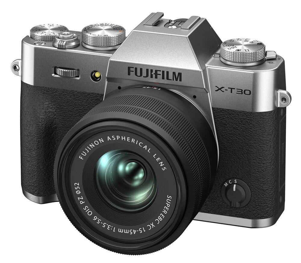 Беззеркальный фотоаппарат Fujifilm X-T30 II Kit XC15-45mm, серебристый