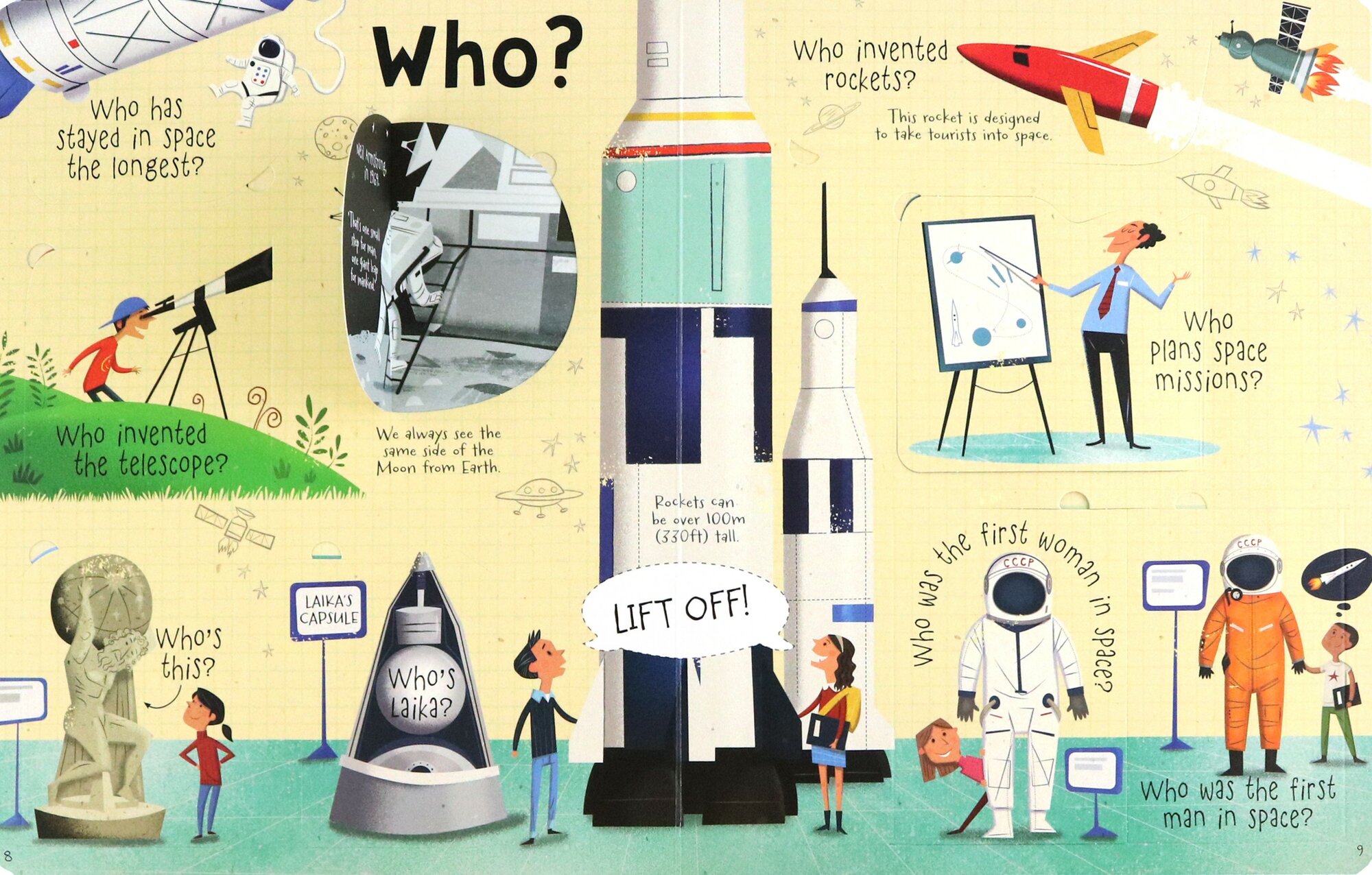Lift-the-flap Questions and Answers about Space - фото №2
