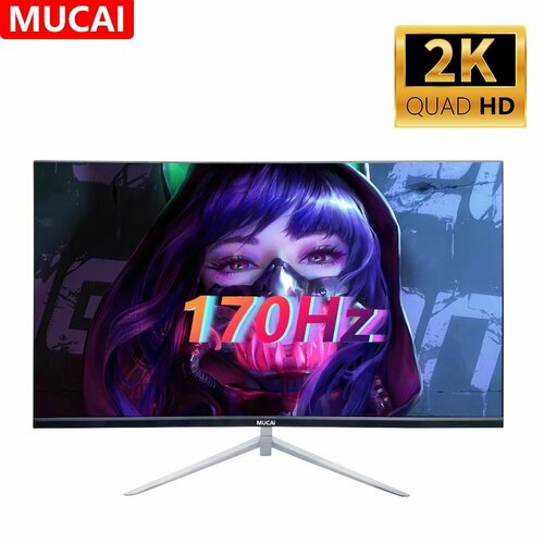 27 Монитор MUCAI N2758 HD IPS 170HZ черный игровой монитор philips 27m1n5500z4 27 2560 x 1440 170 гц ips черный