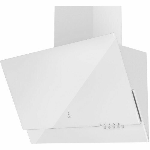 Вытяжка каминная Lex Mera 600 белый управление кнопочное 1 мотор 1335000₽