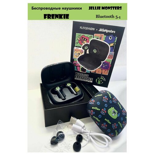 Беспроводные наушники TWS Bluetooth 51 с сенсорным управлением YLFS Jellie Monsters 2150₽