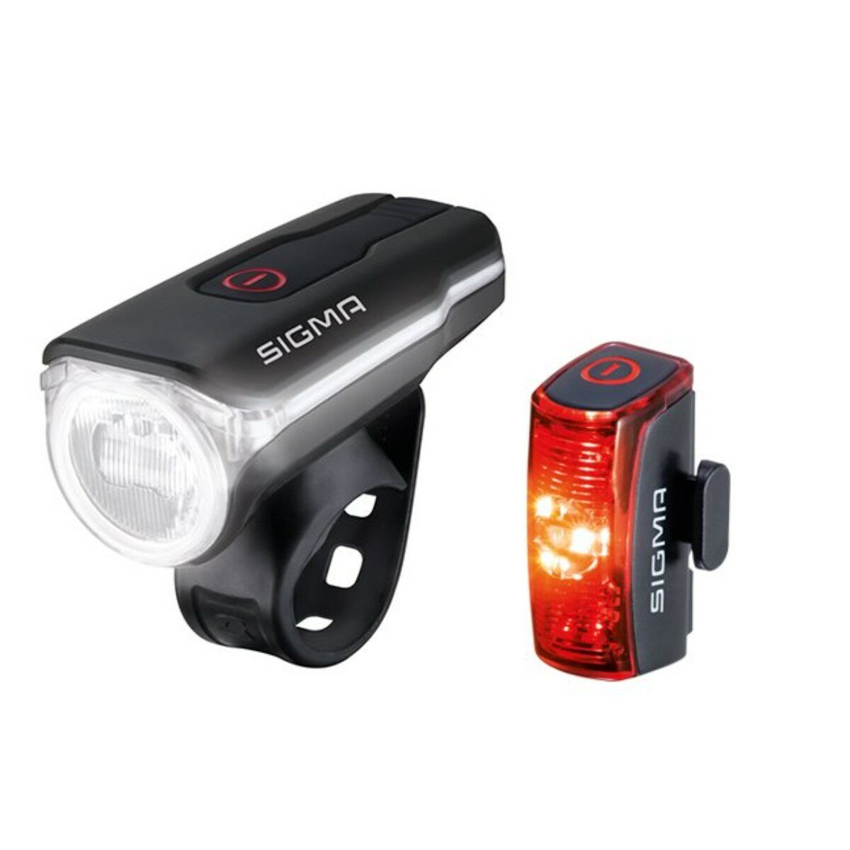 фото Фара и фонарь велосипедные SIGMA AURA LED 3 режима USB