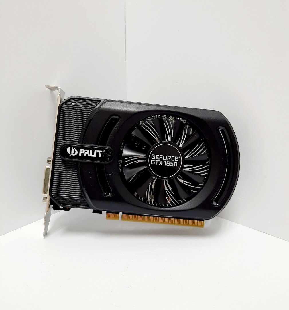 Видеокарта Palit GeForce GTX 1650 StormX 4GB GDDR5