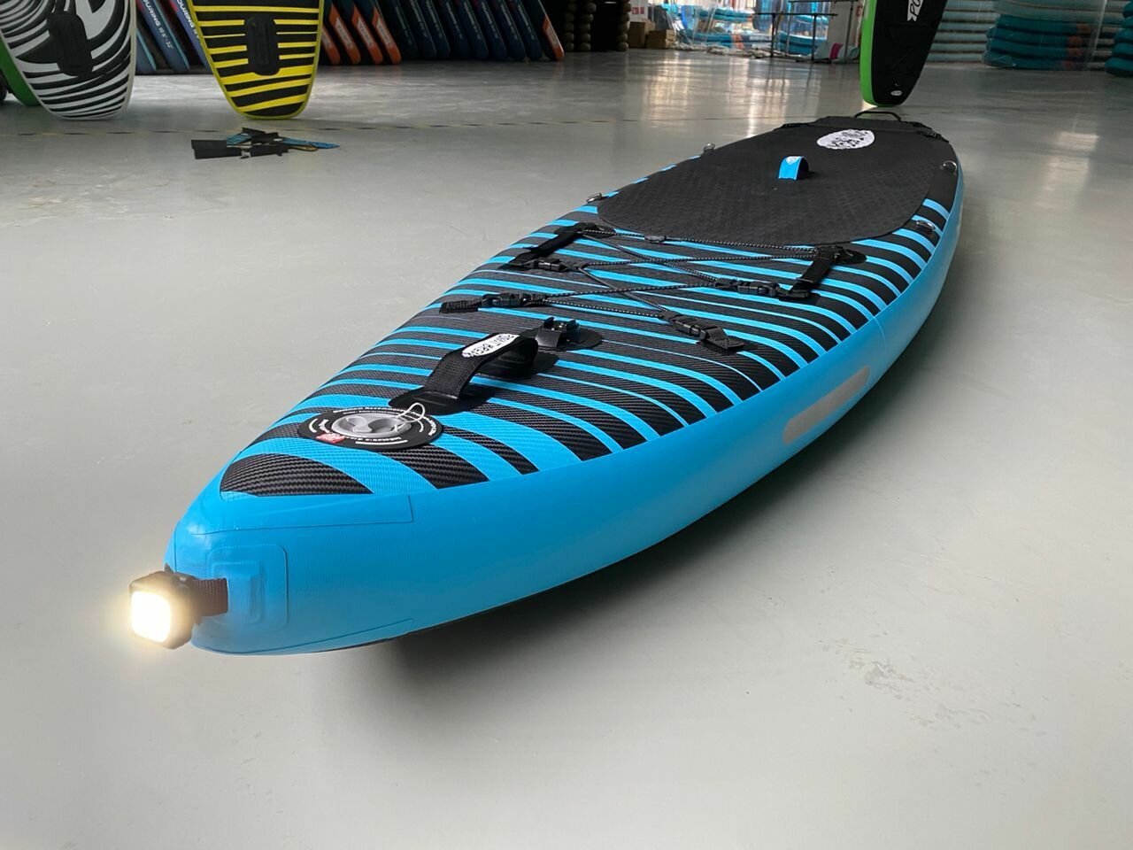 SUP board Point Break CARBON RAGE Premium Синий, Надувная SUP доска 3 слоя, 25 psi , Надувная доска Premium 11,6 (351х76х15см)