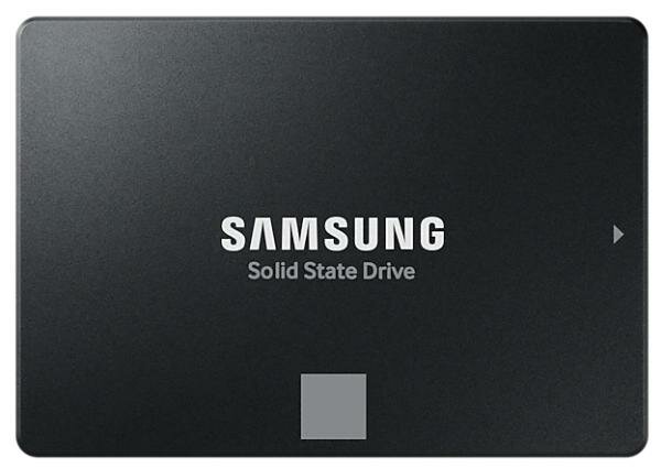 Твердотельный накопитель SSD 2.5 1 Tb Samsung 870 EVO Read 560Mb/s Write 530Mb/s MLC (MZ-77E1T0BW)