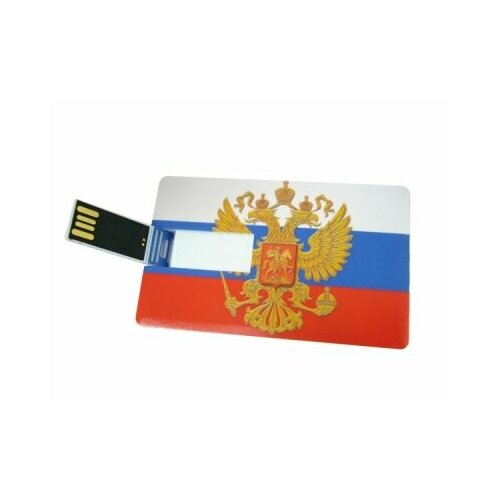 Флешка 16 ГБ USB UD-782 (Карта флаг России)