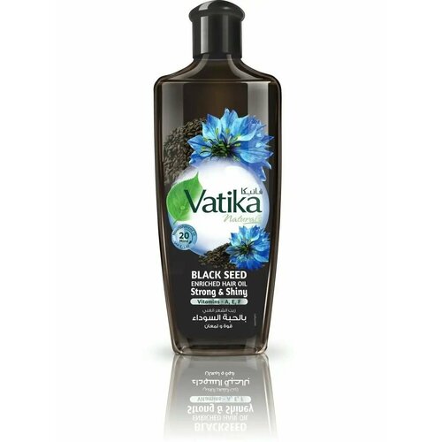 Масло для волос с черным тмином (Black Seed Enriched), 200мл масло для волос dabur vatika garlic enriched обогащённое чесноком 200 мл