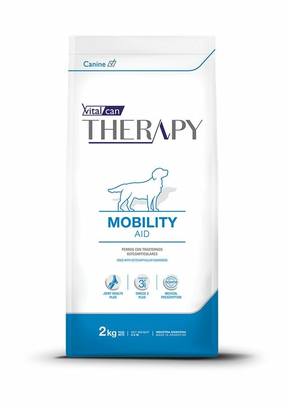 Vitalcan Therapy Mobility Aid корм для собак при заболеваниях опорнодвигательного аппарата курица 2 кг