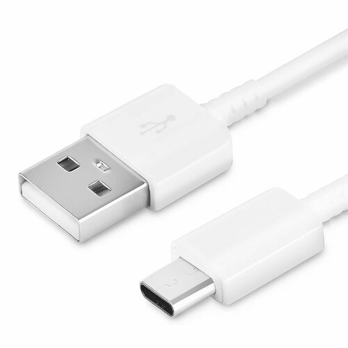 Кабель Samsung USB to USB Type-c, 80 см (0.8m), быстрая зарядка белый