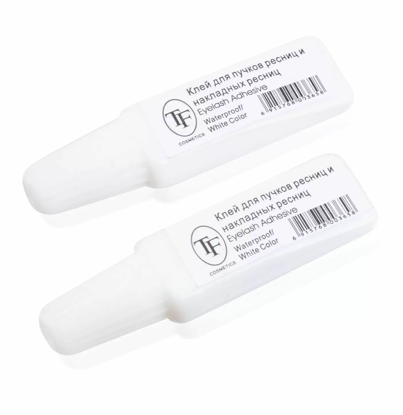 TF cosmetics Клей для пучков, ресниц и накладных ресниц, прозрачный, 2 шт х 1 г — фото 1