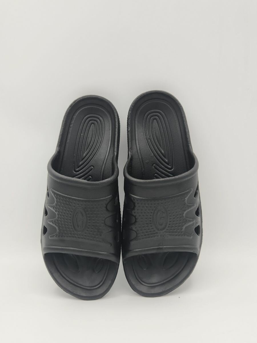 Шлёпанцы faiz, размер 44-45, черный — фото 1