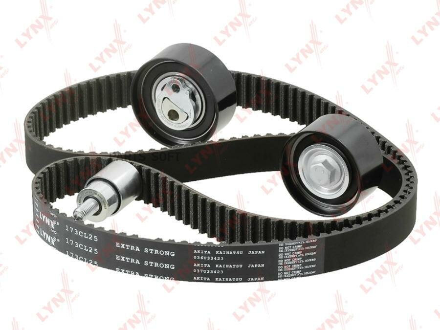 Комплект ремня ГРМ CHERY Tiggo 5/TL/T11 1.6-2.0 05> LYNXauto арт. pk-1366
