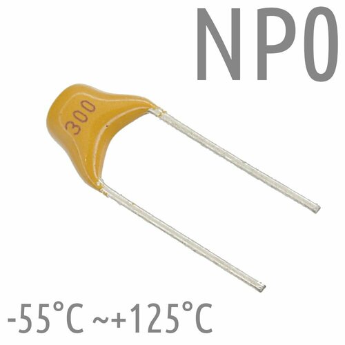 30пФ 50В NP0 Конденсатор керамический (10шт)