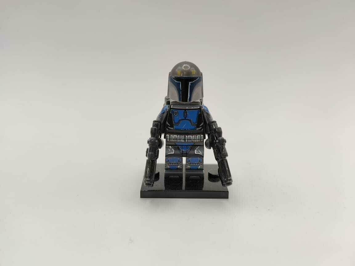 Минифигурка «Мандалорец из Дозора Смерти», фигурка серии "Мандалорцы" Star Wars, совместима с конструкторами Lego