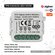 Умное реле Zigbee 3 линии, без ноля, 3x700Вт, 3x100Вт (LED)