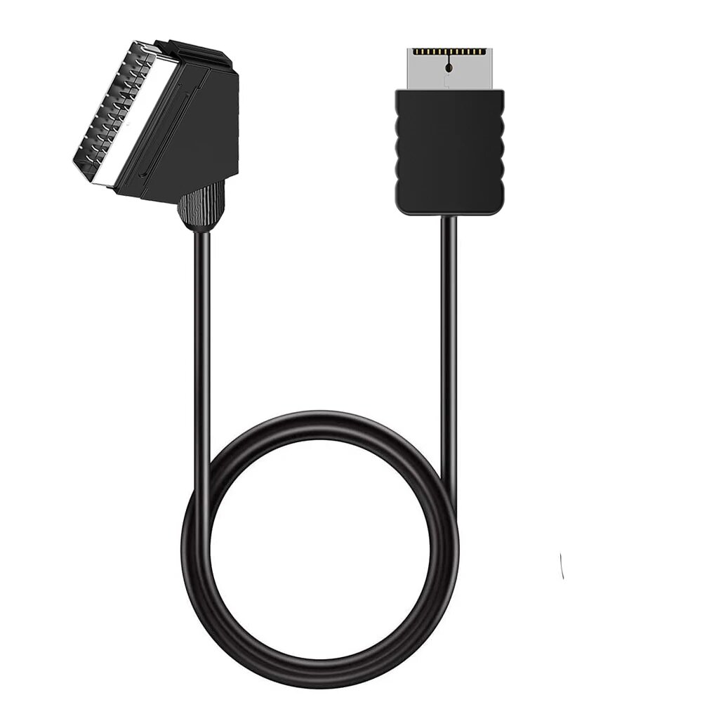 Elistooop RGB Scart Cable 6152 для Playstation PS1 PS2 PS3 Slim PAL