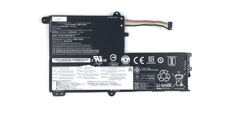 Аккумулятор для Lenovo Ideapad 330S-15AST 330S-15IKB Flex 4-1470 (L15L3PB0 L15C3PB1) 4670mAh 5