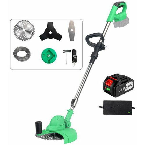 Триммер Zitrek GreenCut 20V (20В, Li-ion аккумулятор 1шт) 082-2008