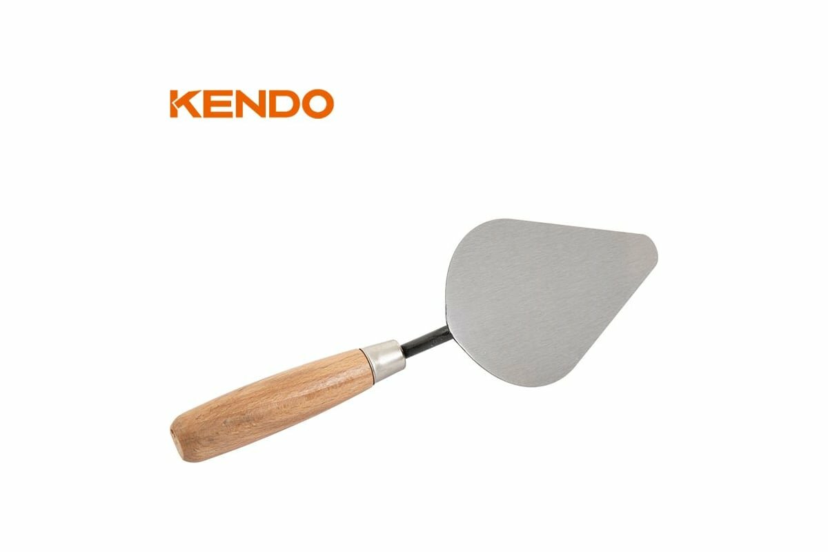 Мастерок KENDO 200 мм с деревянной рукояткой 45273