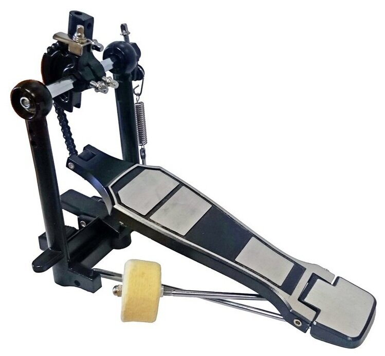 FLT-DP100 Педаль для бас-барабана, с цепным приводом, металл, Fleet — фото 1