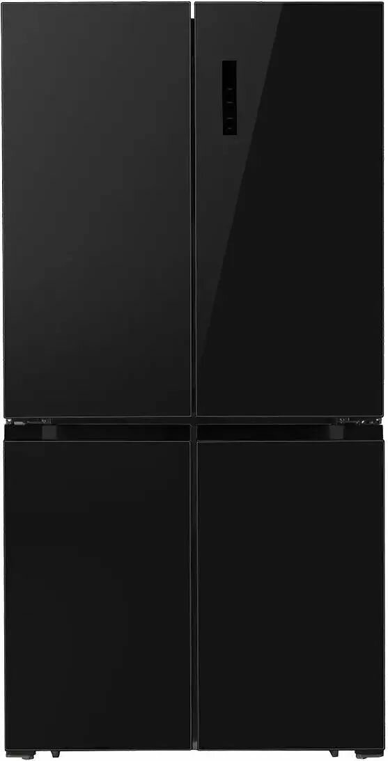 Холодильник трехкамерный LEX LCD505BlGID Side by Side, инверторный черный