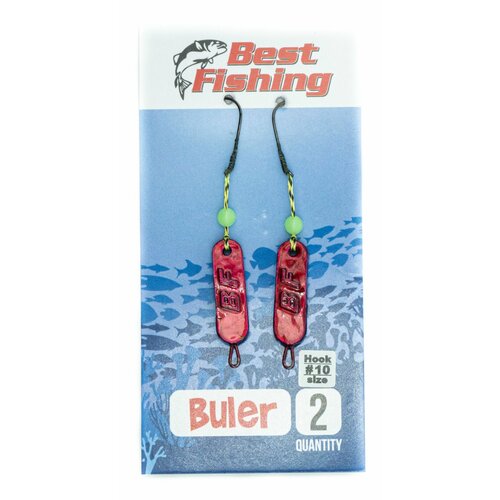Булеры рыболовные Best Fishing Classic, #10, 4 гр, цвет рубин
