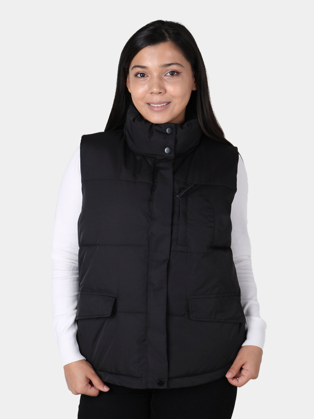 Жилет спортивный , размер One Size, черный — фото 1