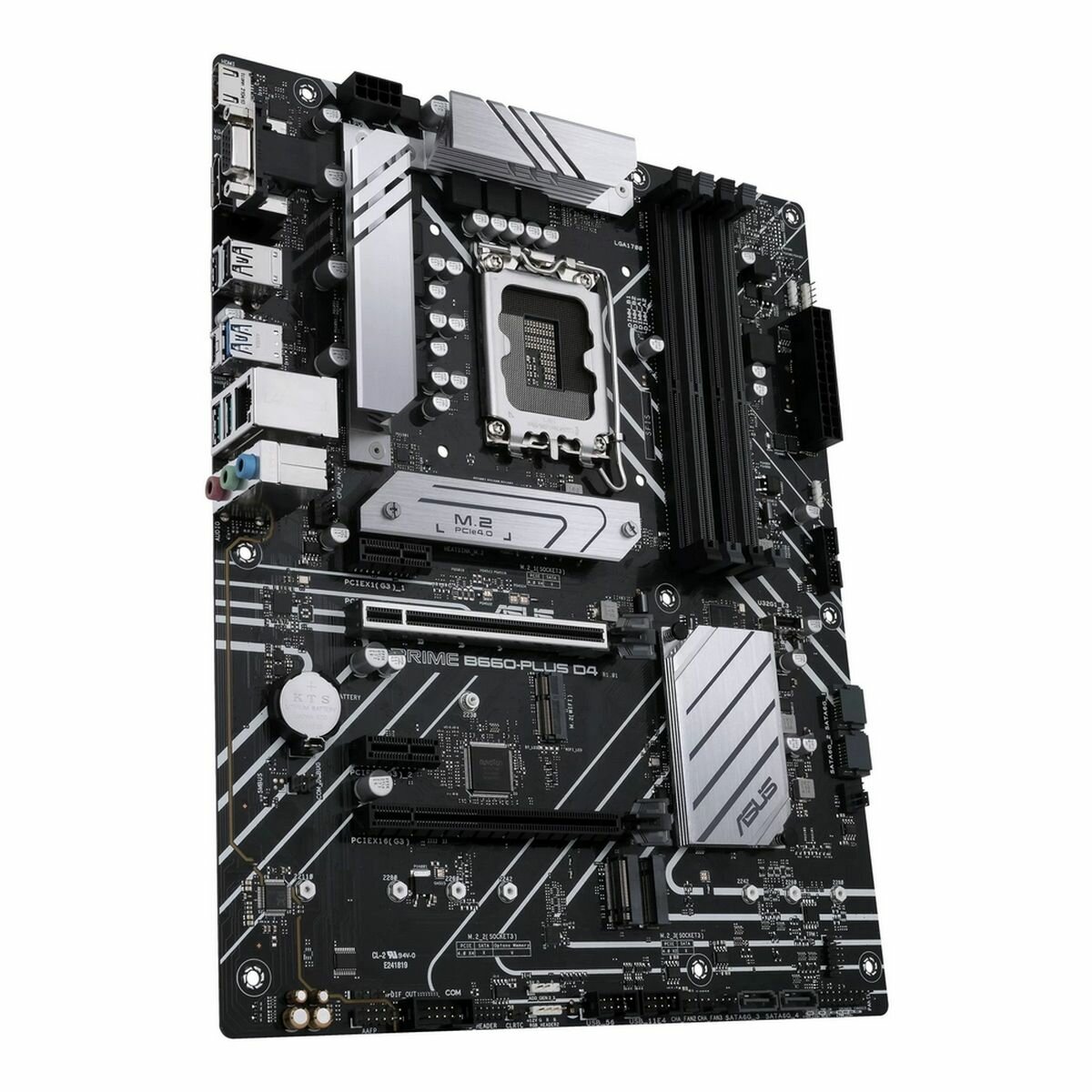 Материнская плата ASUS PRIME B660-PLUS D4, LGA1700, Intel B660, ATX, RTL (90MB18X0-M1EAY0) — фото 1