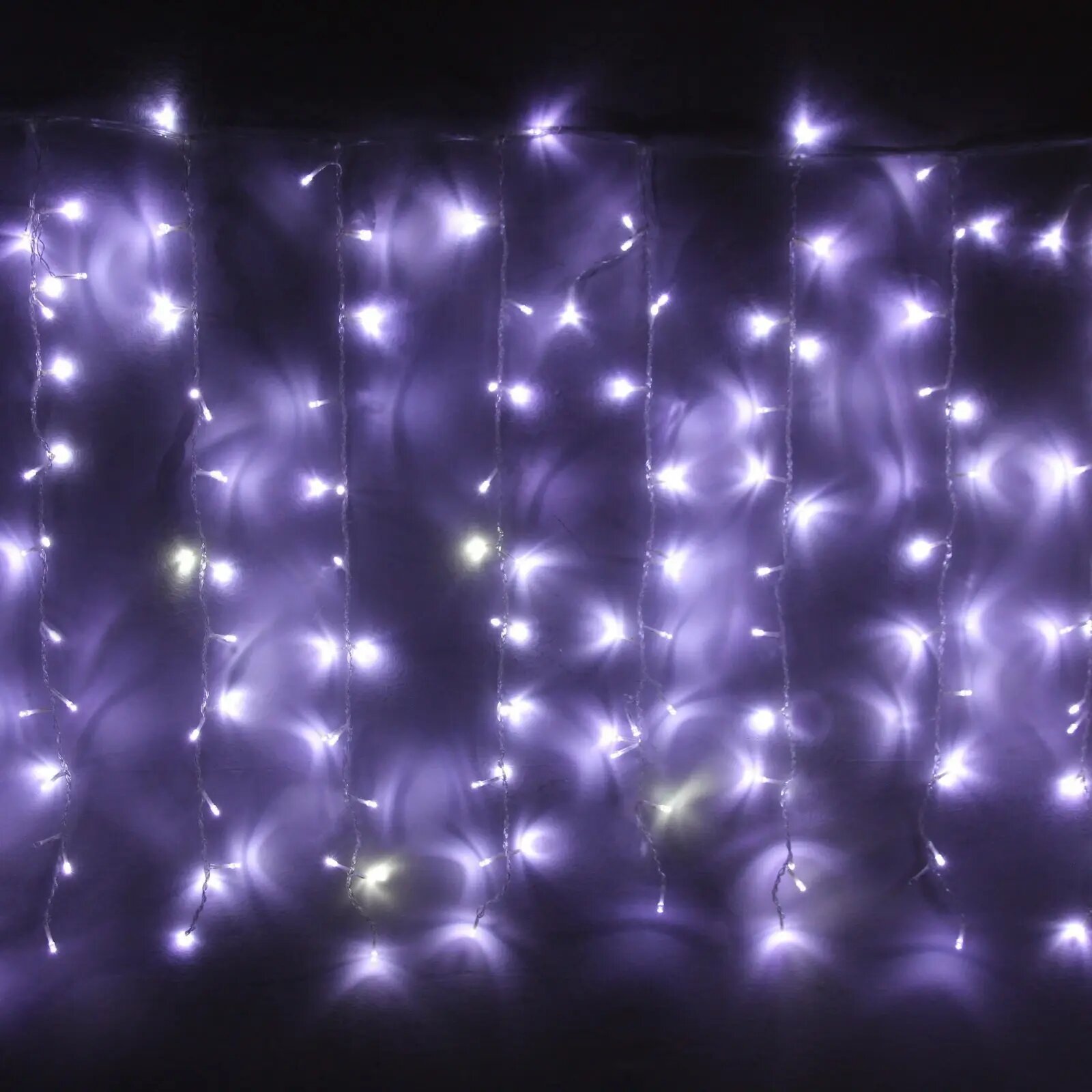 Гирлянда для дома занавес «Мерцание» ш3,0* в2,5 м 480LED, авторежим, IP-20, Белый (возм. соединения)