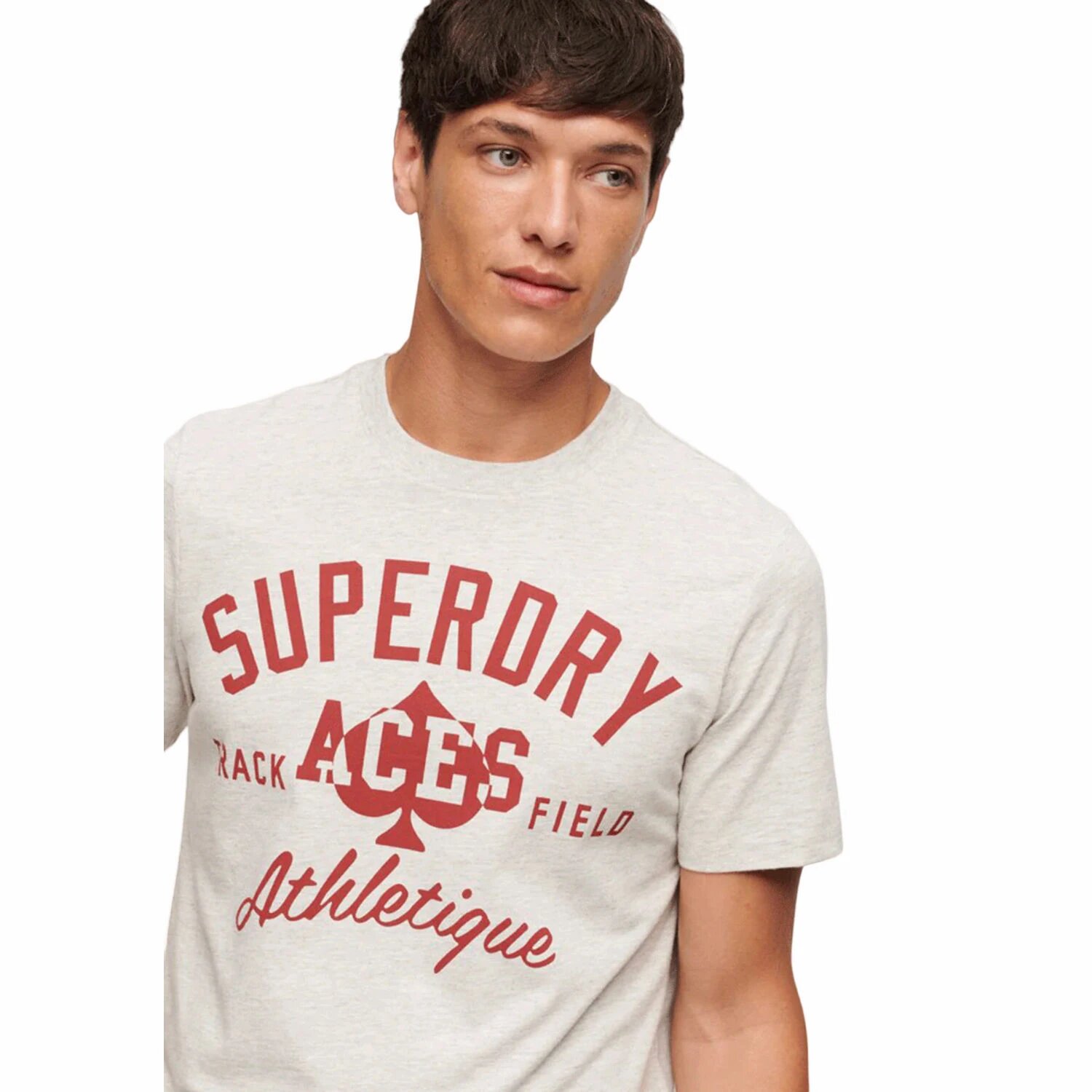 Футболка Superdry, размер XL, белый — фото 1