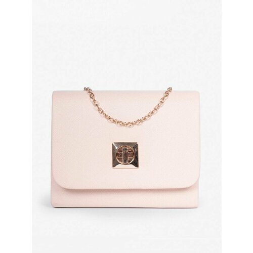 Сумка клатч Baggins, фактура гладкая, бежевый