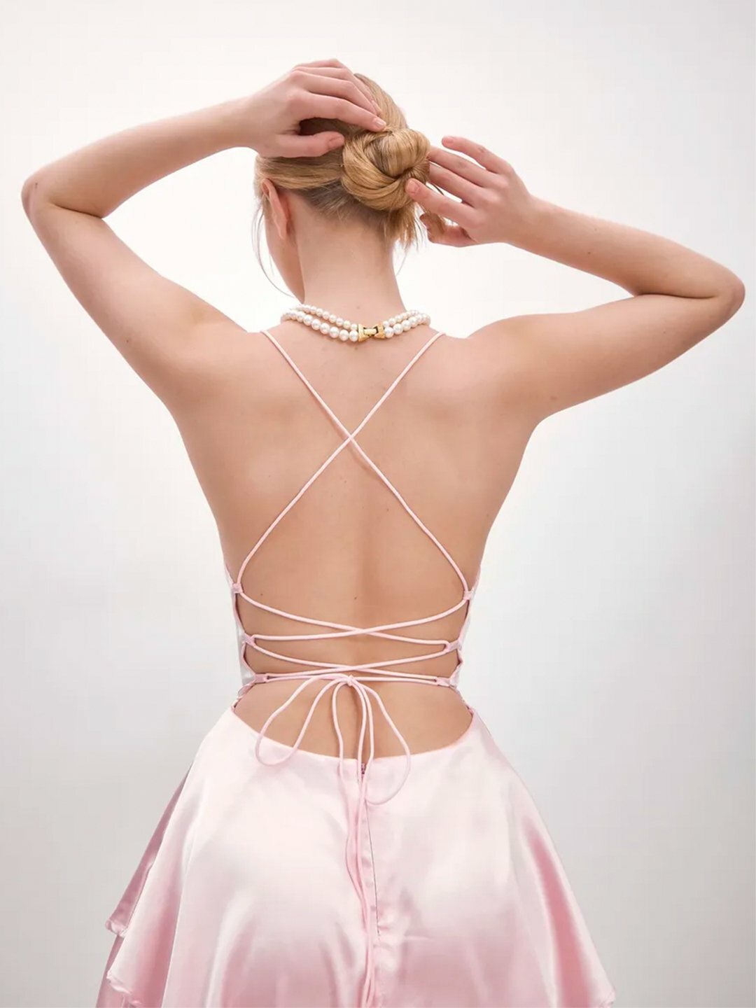 Пеньюар  1, размер standart, розовая — фото 1