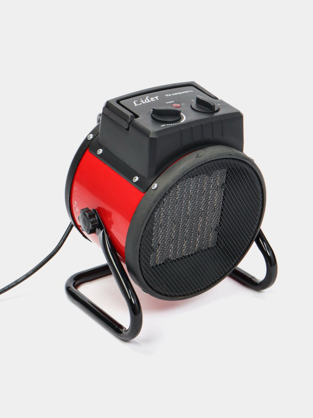 Электрический тепловентилятор с терморегулятором для дома и офиса — фото 1