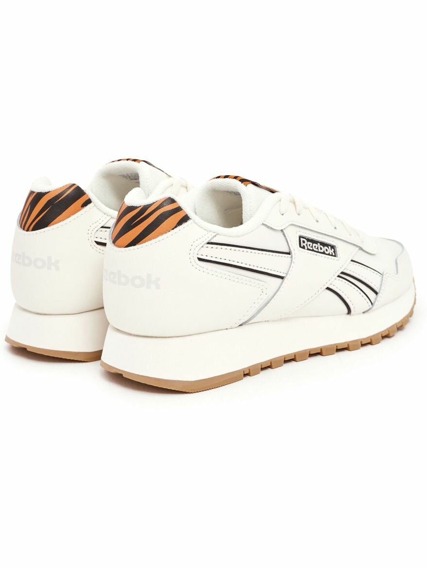 Кроссовки Reebok Glide W, полнота F, размер 8,5 US, бежевый/черный — фото 1