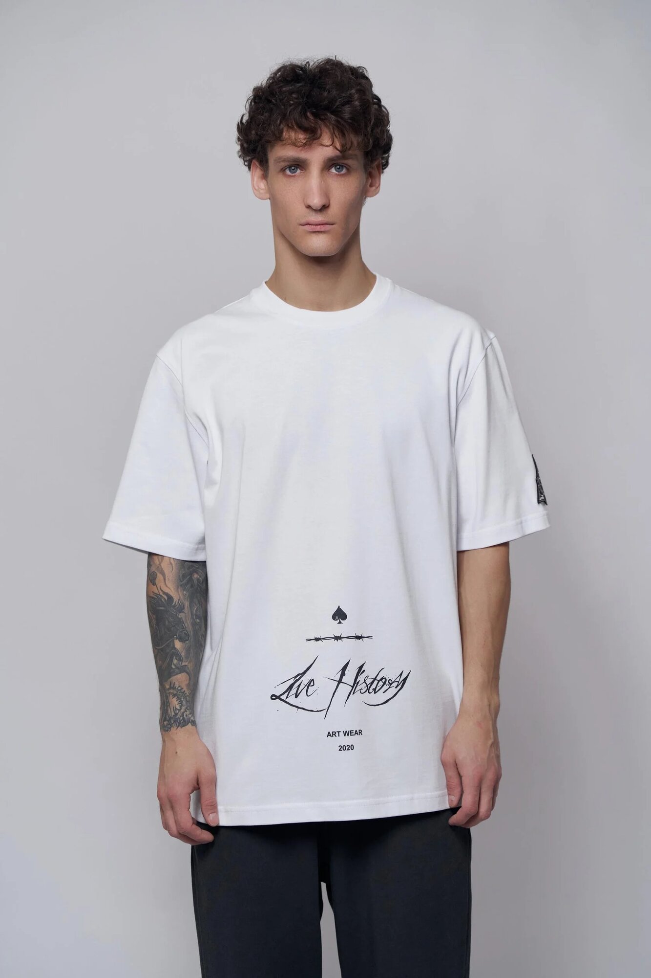 Футболка Scandalis, 1 шт., размер S, белый — фото 1