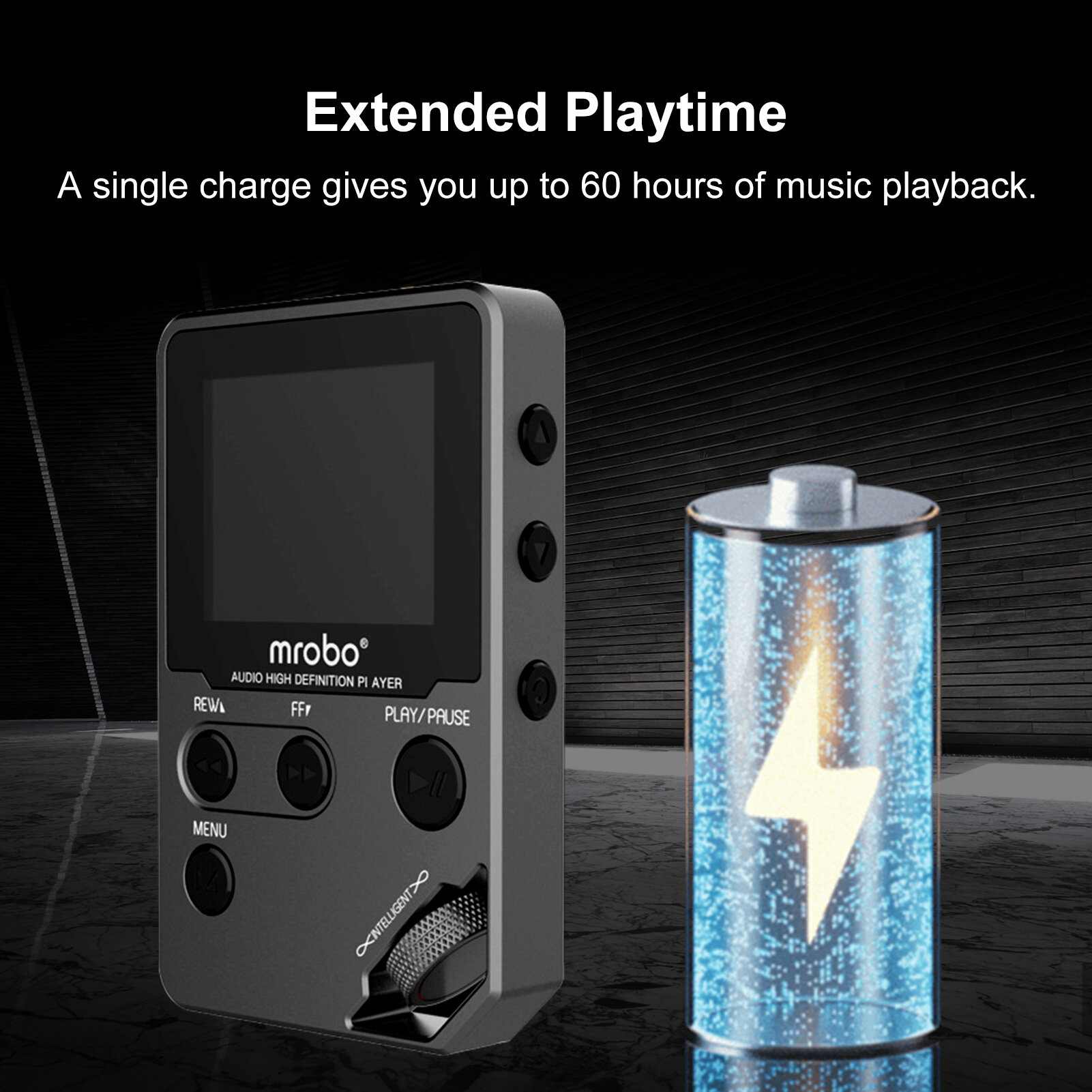 Музыкальные Плееры Xiaomi Портативный цифровой аудиоплеер HiFi Lossless Music BT 1.8" TFT дисплей 60 часов MP3 плеер модель A (Standard)/B(BT) expansion card 8G/16G/32G материал цинковый сплав аудиоформаты MP3 WAV APE FLAC вес 145g размеры 86x54x14mm