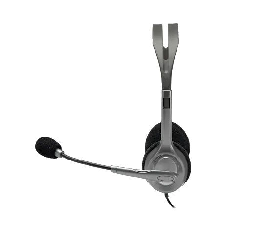 Наушники с микрофоном Logitech Logitech H110 / 3.5 мм / для офиса и общения — фото 1