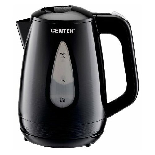 Чайник CENTEK CT-0048 черный чайник centek ct 0048 фиолетовый