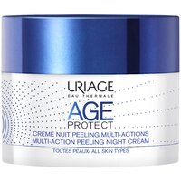 Uriage пилинг для лица Age Protect Multi-Action Night Cream Peel ночной многофункциональный, 50 мл