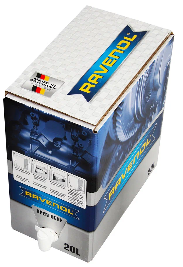 Масло трансмиссионное RAVENOL ATF T-WS Lifetime ecobox