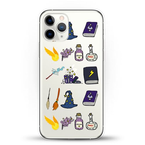 фото Силиконовый чехол узор hp на apple iphone 11 pro andy & paul